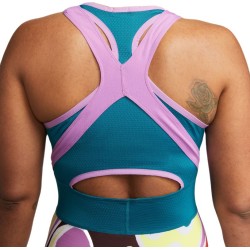 Women's dress Nike Court Dri-Fit Slam Dress - lemon chiffon/green abyss/white