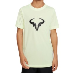 Boys' t-shirt Nike Rafa Training T-Shirt - barely volt/black