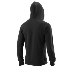 Men's Jumper Wilson Night Script Eco Cotton PO Hoody Slimfit - black/black