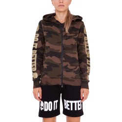 Women's jumper Hydrogen Do It Better FZ Hoodie - camouflage