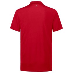 Boys' t-shirt Head Club Tech Polo Shirt - red