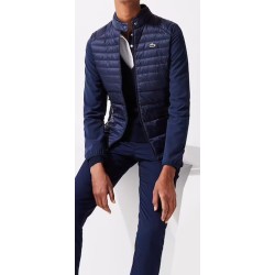 Women's jumper Lacoste Women’s SPORT Water-Resistant Down-Filled Puffer Jacket - navy blue