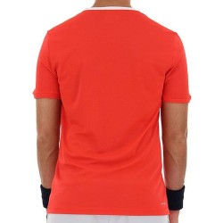 Men's T-shirt Lotto Squadra II Tee PL - cliff red