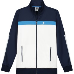 Men's Jumper K-Swiss Tac Core Team Tracksuit Jacket M - navy/white/french blue