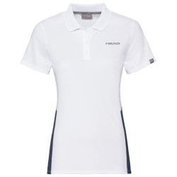Women's polo T-shirt Head Club Tech Polo Shirt W - white/dark blue