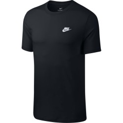 Men's T-shirt Nike NSW Club Tee M - black/white