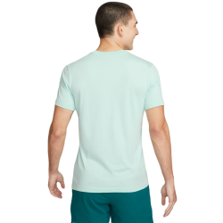 Men's T-shirt Nike Court Dri-Fit Tennis T-Shirt - jade ice