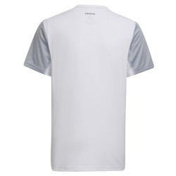 Boys' t-shirt Adidas Club Tee B - white/halsil