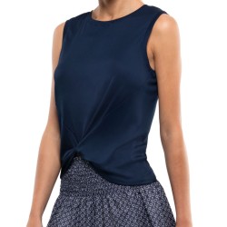 Women's top Lucky in Love Core Twist Front Tank Women - midnight