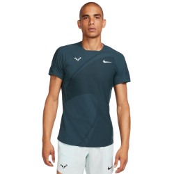 Men's T-shirt Nike Dri-Fit Rafa Tennis Top - deep jungle/white