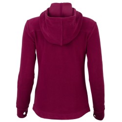 Women's jumper Fila Fleece Jacket Luna - magenta purple