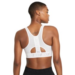Women's bra Nike Swoosh UltraBreathe Bra W - sail/sail/sail/grey fog
