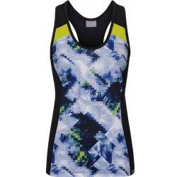 Women's top Head Ava Tank Top W - sky blue/black