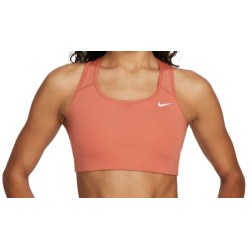 Women's bra Nike Swoosh Bra Non Pad W - madder root/white
