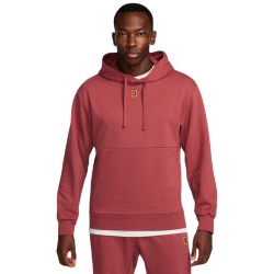 Men's Jumper Nike Court Fleece Tennis Hoodie - cedar