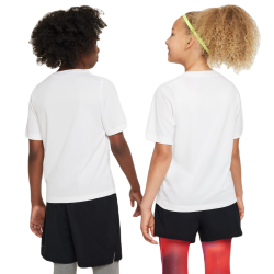 Boys' t-shirt Nike Dri-Fit Multi+ Training Top - white/black