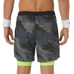 Men's shorts Asics Match Graphic 7in Short - carrier grey