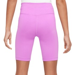Girls' shorts Nike Dri-Fit One Bike Shorts - rush fuchsia/white