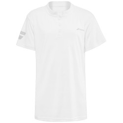 Boys' t-shirt Babolat Play Polo Boy - white/white