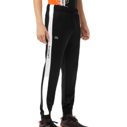 Men's trousers Lacoste Ripstop Tennis Sweatpants - black/white