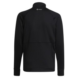 Girls' jumper Adidas Sportwear Future Icons 3 Stripes Hooded - black