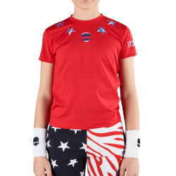 Boys' t-shirt Hydrogen Star Tech T-Shirt - red/blue