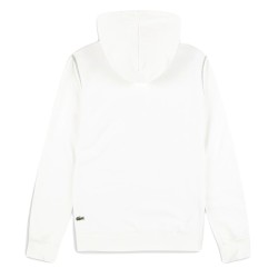Men's Jumper Lacoste SPORT Roland Garros Edition Hoodie - white