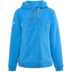 Boys' jumper Babolat Exercise Hood Sweat Jr - blue aster