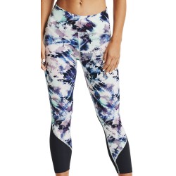 Women's leggings Under Armour Fly Fast Printed Crop - blue