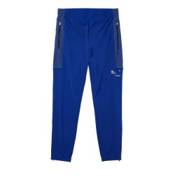 Men's trousers Lacoste SPORT Men Zip Pockets Tapered Tracksuit Trousers - blue/white