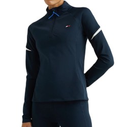 Women's jumper Tommy Hilfiger Slim Rflective Thermal Jacket Long Sleeve - desert sky