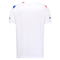 Men's T-shirt Le Coq Sportif TENNIS Tee SS 20 No.2 M - new optical white/cobalt