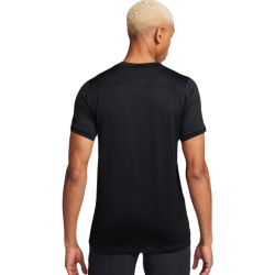 Men's T-shirt Nike Court Dri-Fit Advantage Top - black/white
