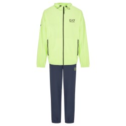 Men's Tracksuit EA7 Man Woven Tracksuit - l. green/blue