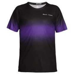 Men's T-shirt Black Crown Alaska - black/purple