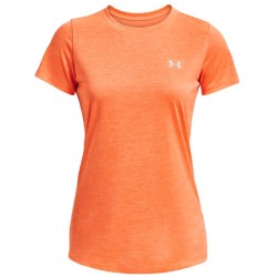 Women's T-shirt Under Armour Women's UA Tech Twist T-Shirt - orange blast/orange tropic