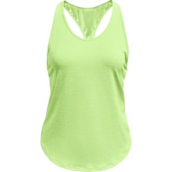 Women's top Under Armour Womens UA Tech™ Vent Tank - lemon neon