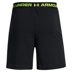 Men's shorts Under Armour Men's UA Vanish Woven 6" Shorts - black/high vis yellow