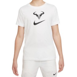 Boys' t-shirt Nike Court Dri-Fit Tee Rafa - white