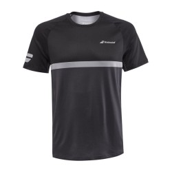 Men's T-shirt Babolat Compete Crew Neck Tee Men - black/black