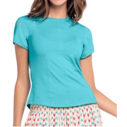 Women's T-shirt Lucky in Love Desert Vibes Center Court - sky