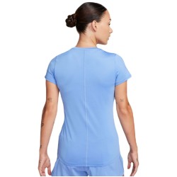 Women's T-shirt Nike One Dri-Fit Short Sleeve Slim Top - polar/white