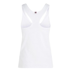 Women's top Tommy Hilfiger Essential Flag Slim Tank Top - optic white