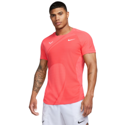Men's T-shirt Nike Dri-Fit Rafa Tennis Top - ember glow/white