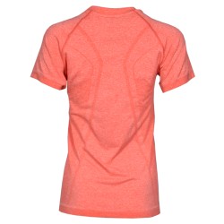 Women's T-shirt Wilson Power Seamless Crew W - hot coral