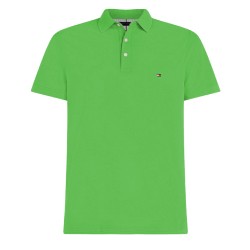 Men's Polo T-shirt Tommy Hilfiger Core 1985 Slim Polo - spring lime