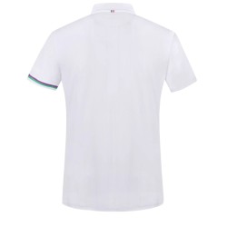Men's Polo T-shirt Le Coq Sportif Tennis Pro Polo SS No.1 M - new optical white