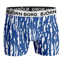 Men's Boxers Bj_rn Borg Cotton Stretch Boxer 3P - black/blue/print