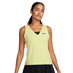 Women's top Nike Court Dri-Fit Victory Tank - luminous green/black