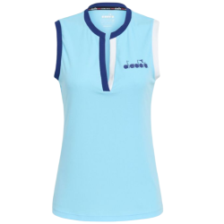 Women's top Diadora L. Tank Icon - bright baby blue